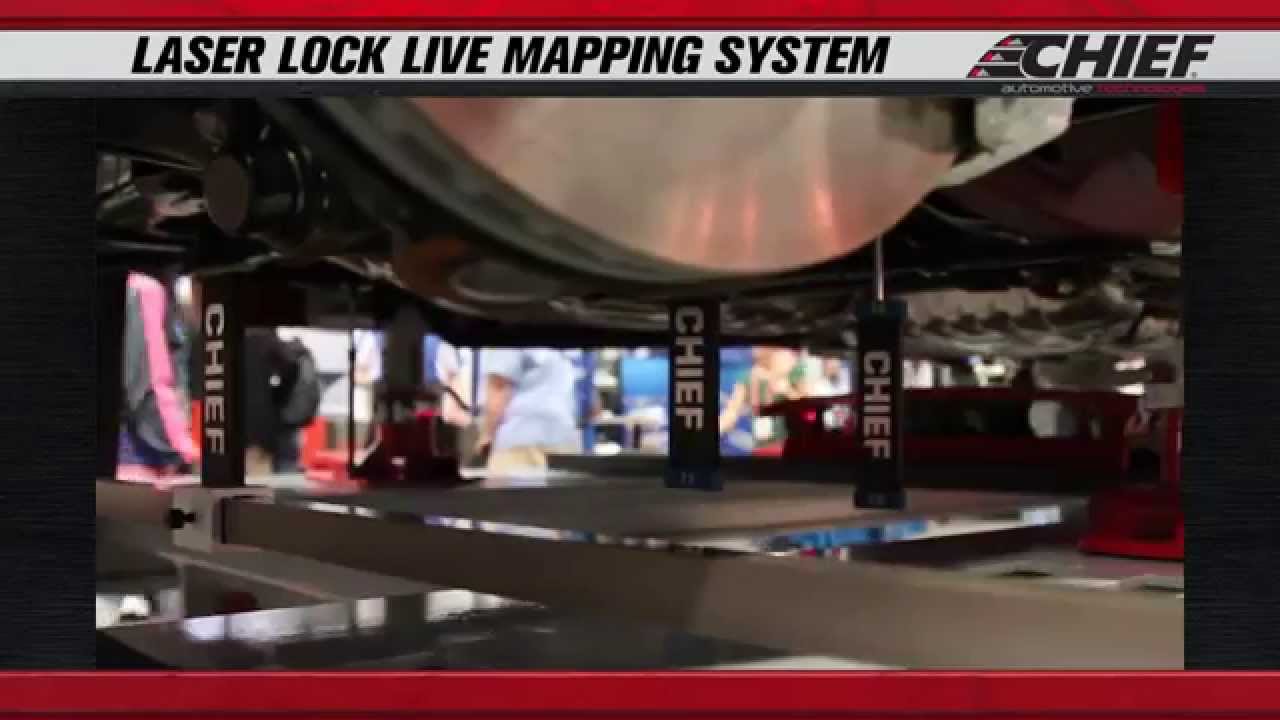 SEMA 2014:  Chief LaserLock Live Mapping System