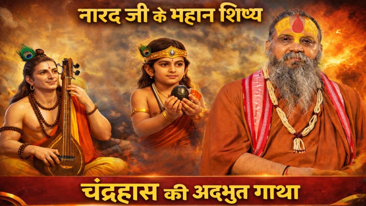 नारद जी के महान शिष्य चंद्रहास की अद्भुत कथा | सुनकर चौंक जाएंगे