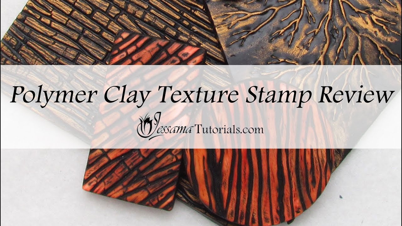 Polymer Clay Review: Polymer Clay Texture Stamp Review