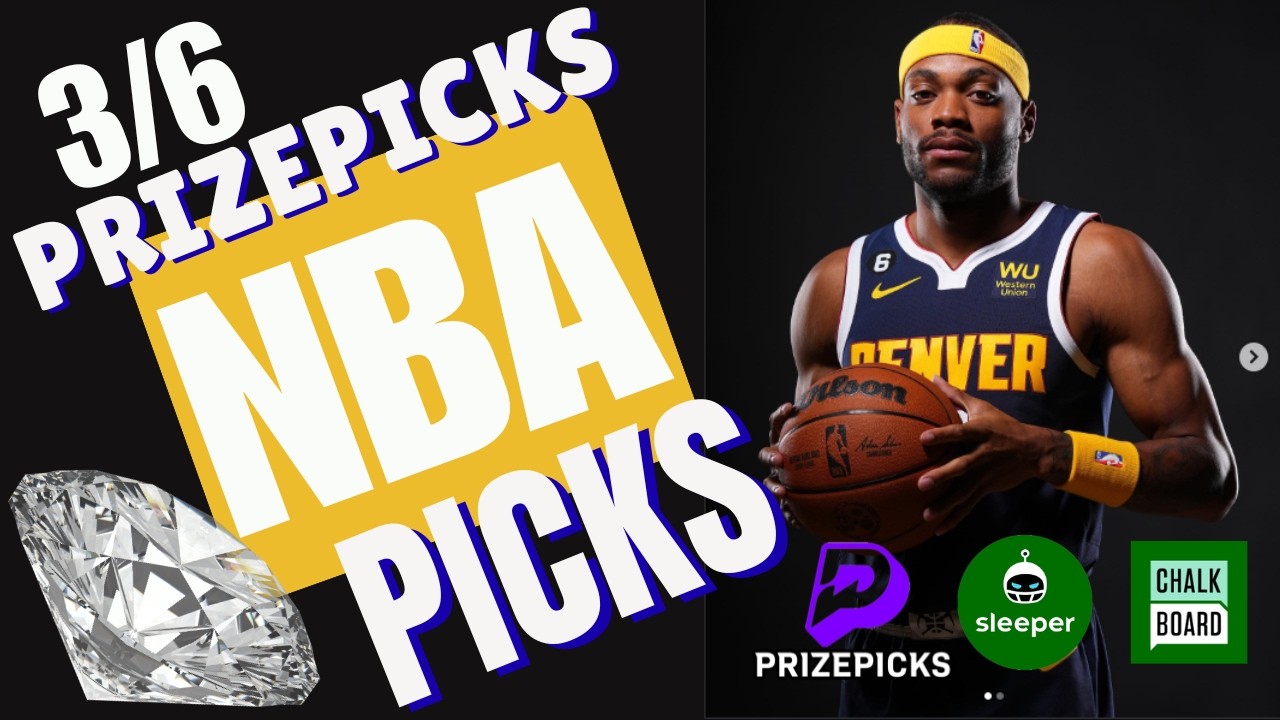 NBA PRIZEPICKS | NBA PICKS | FIRDAY | 3/6/2026 | TODAYS NBA PICKS