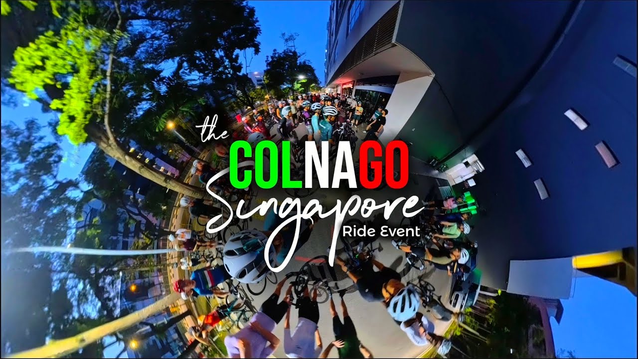 Biggest Colnago Singapore Social Ride Event 