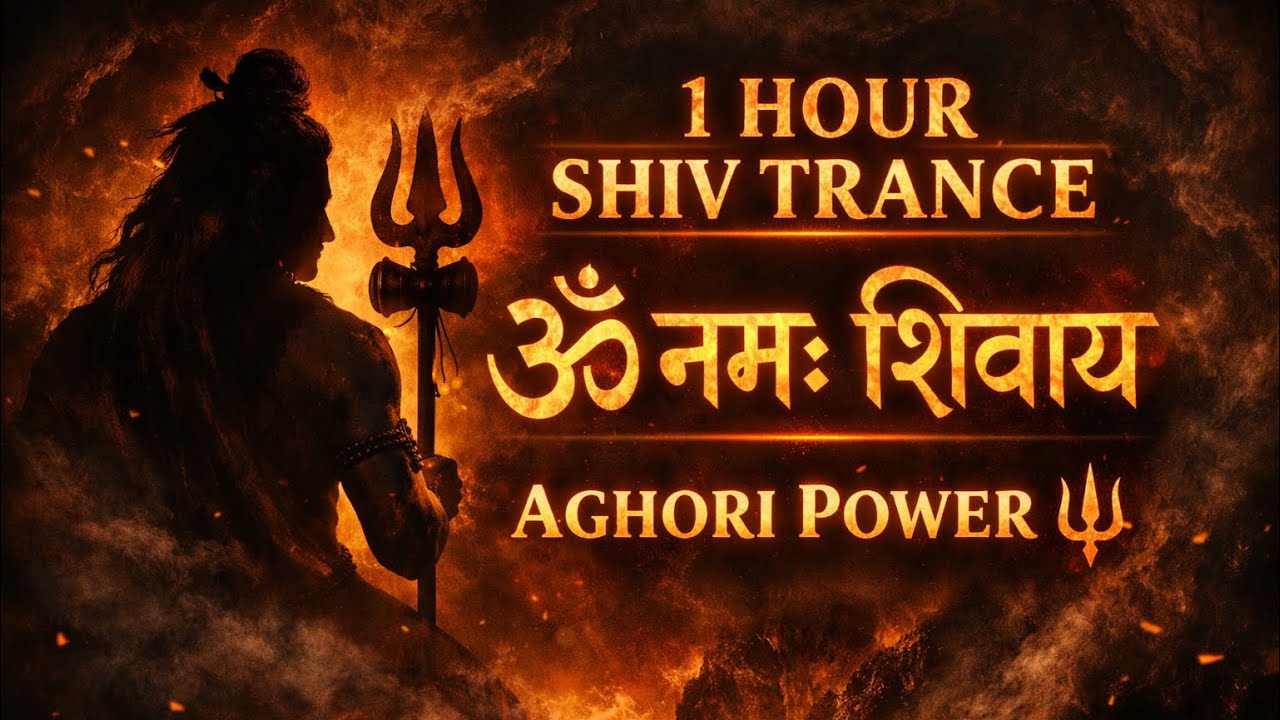 1 Hour Aghori Shiv Trance Jaap | Deep Meditation Mantra| Shiv Shambho Chant | Om Namah Shivaya🔱