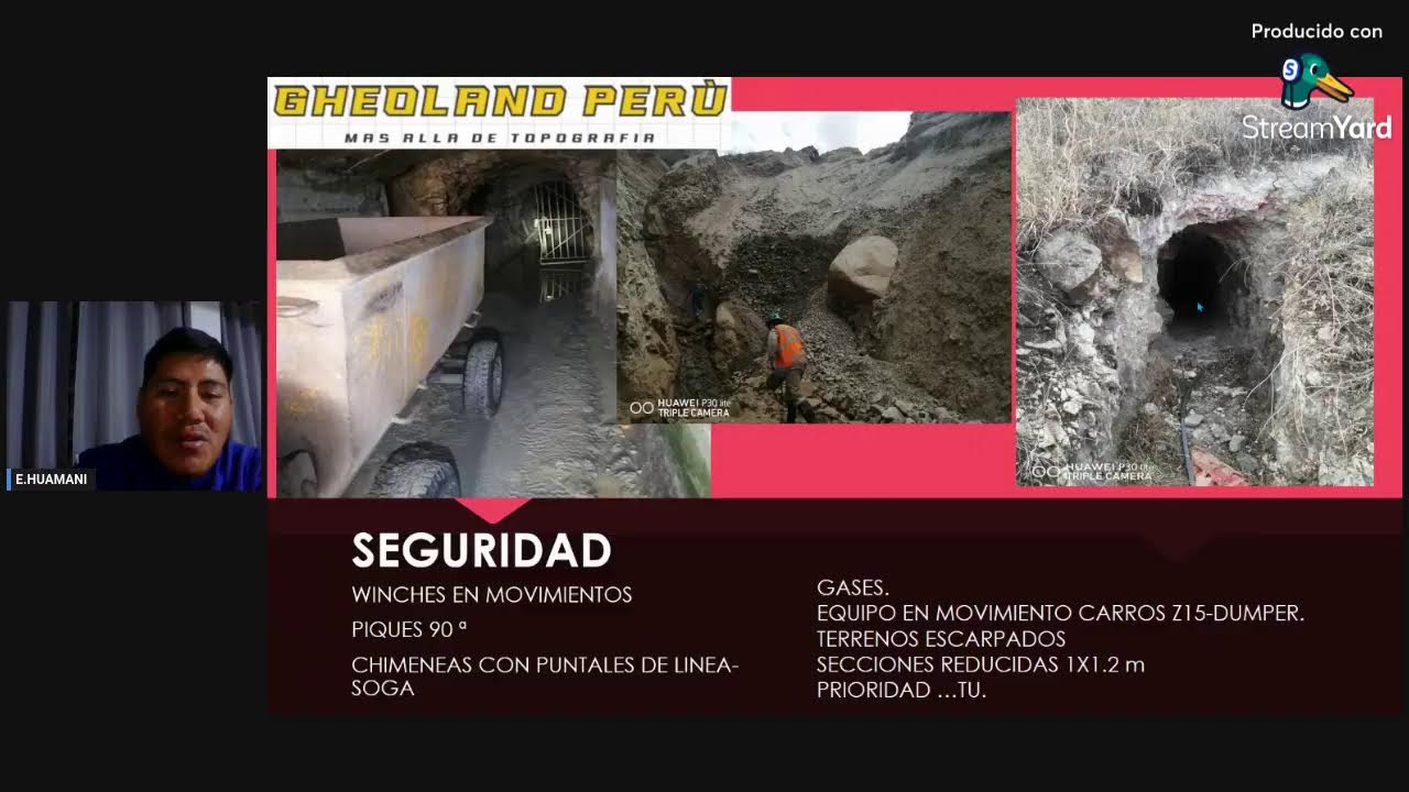 WEBINAR TOPOGRAFIA EN MINERIA ARTESANAL