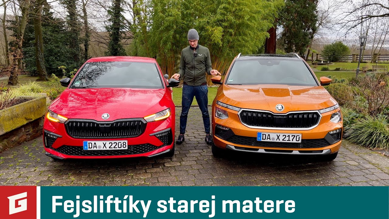 SKODA Scala Monte Carlo a Kamiq 1.0 TSI & 1.5 TSI manuál aj automat po facelifte - Garáž.tv - Šulko