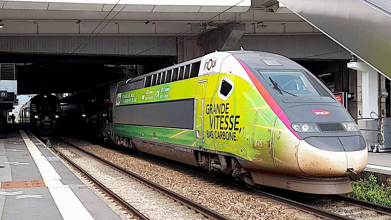 Des Trains En Gare De Rennes - Mai 2021.