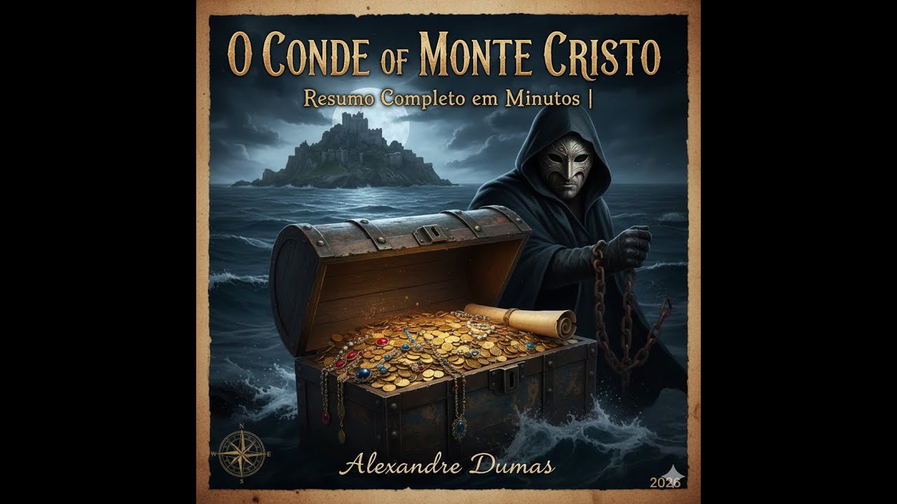 O CONDE DE MONTE CRISTO - Resumo Completo em Minutos | Alexandre Dumas