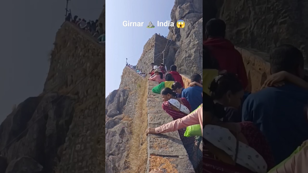 Girnar mountain ⛰️ Girnar mountain Junagadh #mountains #girnar #junagadh #gujarat #india