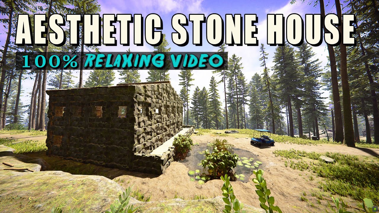 Simple Aesthetic Stone House in Sons of the Forest