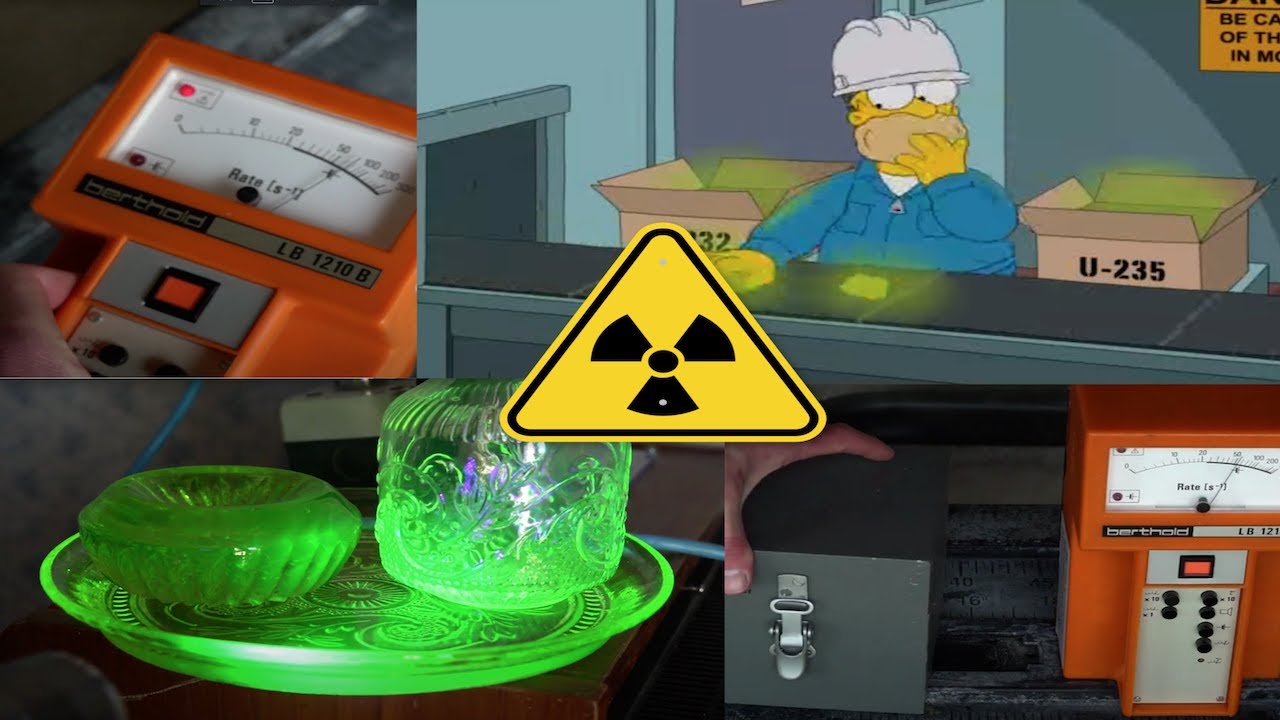 Ma collection d'objets radioactifs/very hot Uranium/ pechblende/ montres au radium etc...