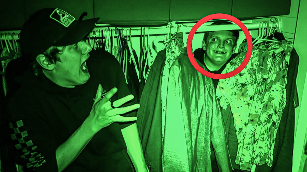 SCARY Hide & Seek **IN THE DARK**