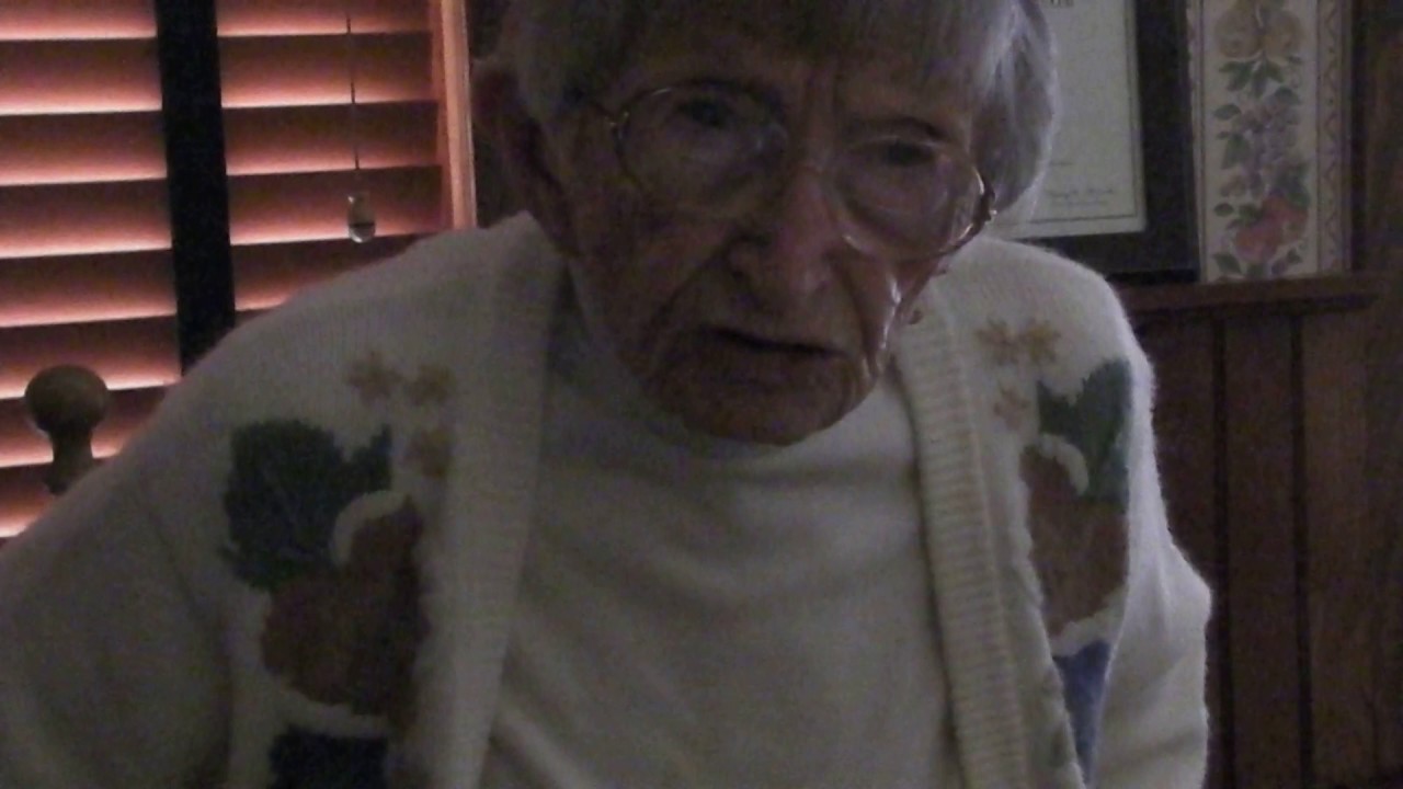 Aunt Lily talking about the Sidewater family coming over from Europe