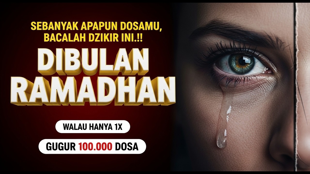 Hanya 1x Dzikir Ini di Bulan Ramadhan… 100.000 Dosa Langsung Diampuni!