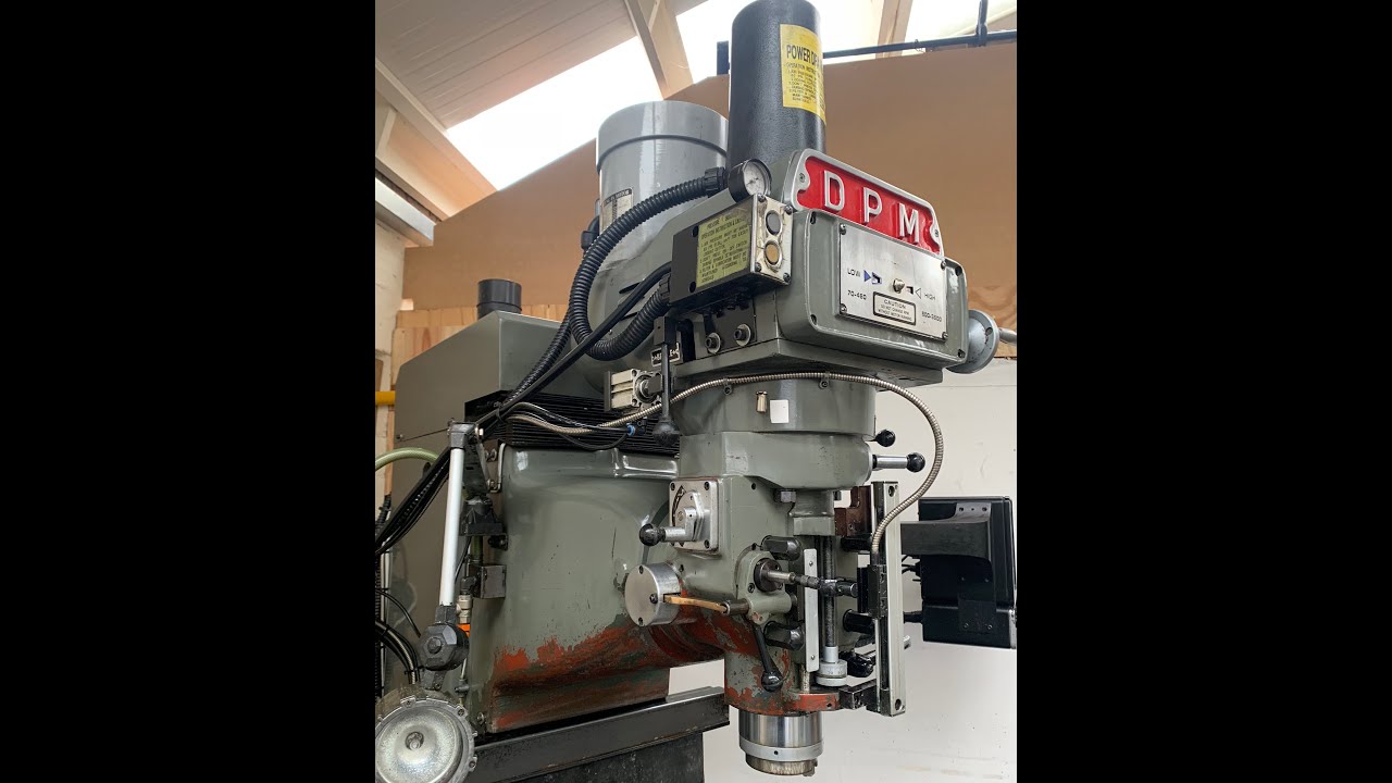 Arrival of the XYZ DPM 3 axis bed mill