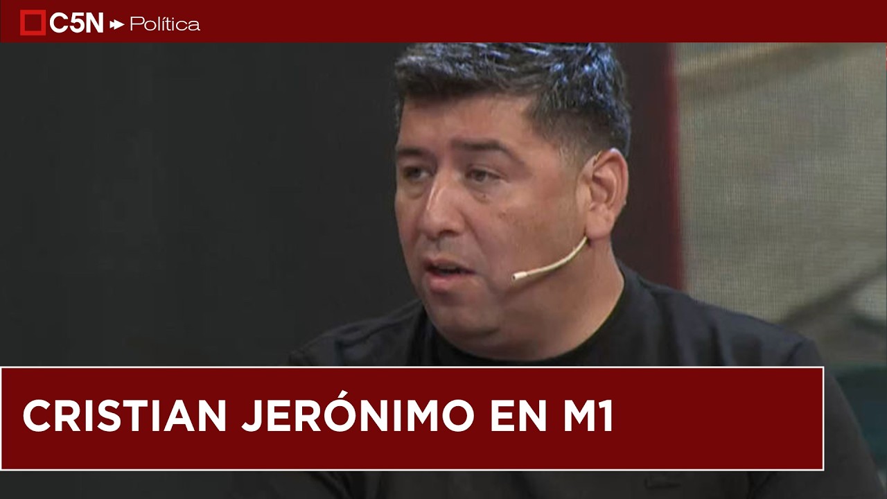 CRISTIAN JERÓNIMO habló sobre el PARO GENERAL de la CGT: 