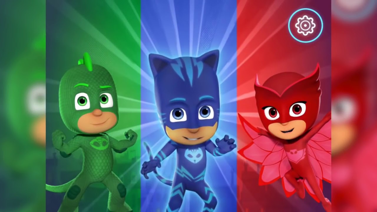 PJ Masks - Moonlight Heroes! - App Gameplay