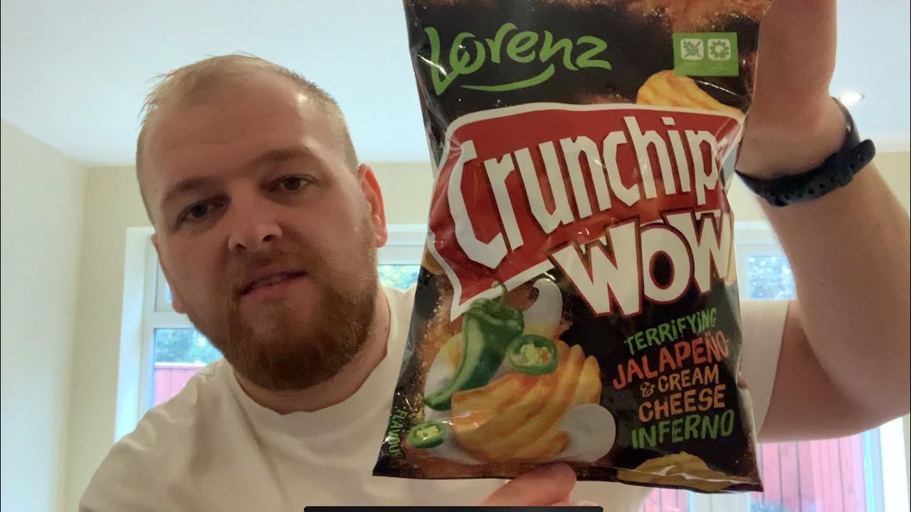 Lorenz Crunchips Terrifying Jalape&ntilde;o & Cream Cheese Inferno Flavour - Review