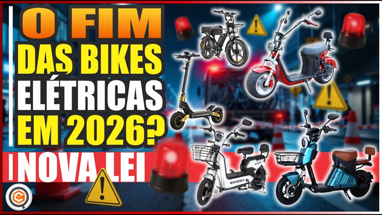 Nova Lei 2026: Patinetes e Bikes Elétricas Sob Novas Regras! ⚡
