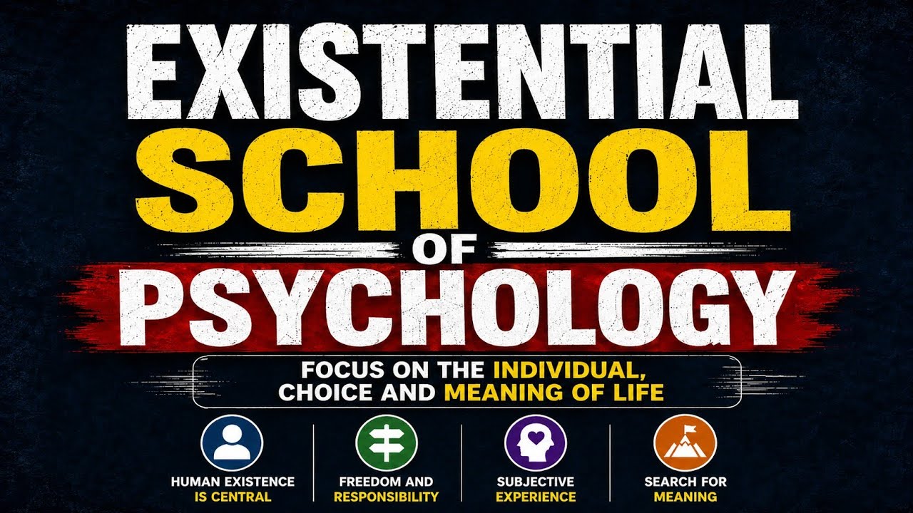 Existential school of Psychology| contribution of victor frankl, Rollo May| school of Psychology