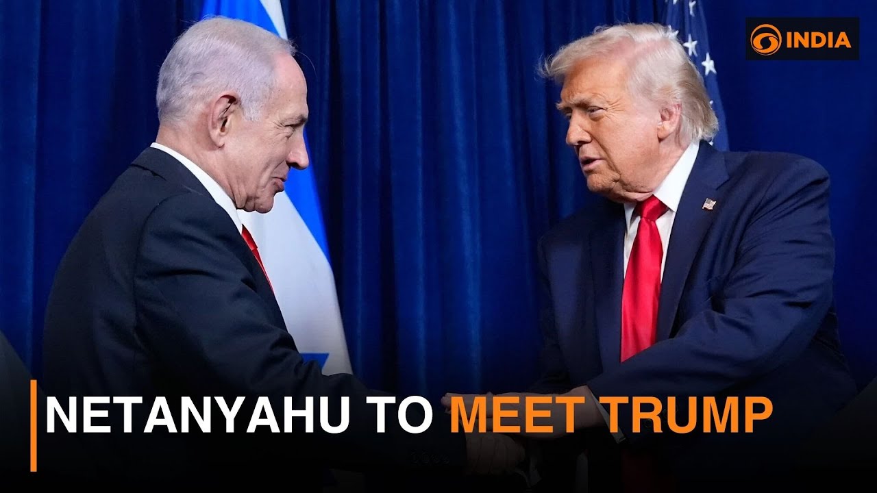 Netanyahu to meet Trump & more updates | DD India live | 6 PM IST