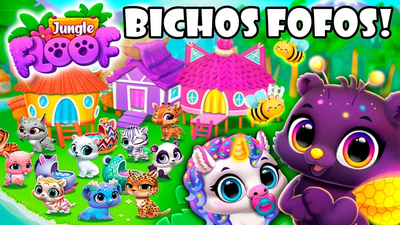 Primeira Vez CUIDANDO DE BICHINHOS SELVAGENS FOFOS Na Ilha Dos Pets Jungle Floof