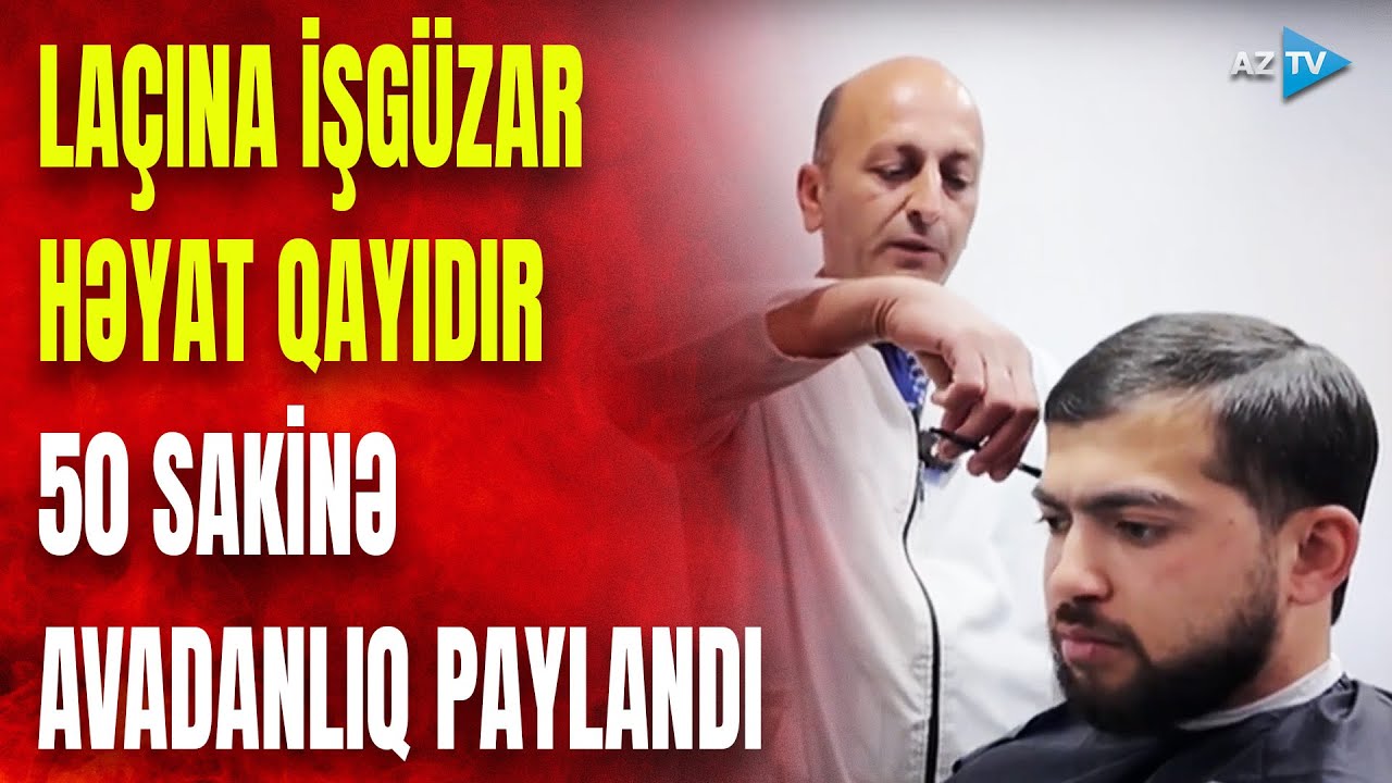 Laçına işgüzar həyat qayıdır: insanların məşğulluğuna dəstək – sakinlərə avadanlıq paylandı