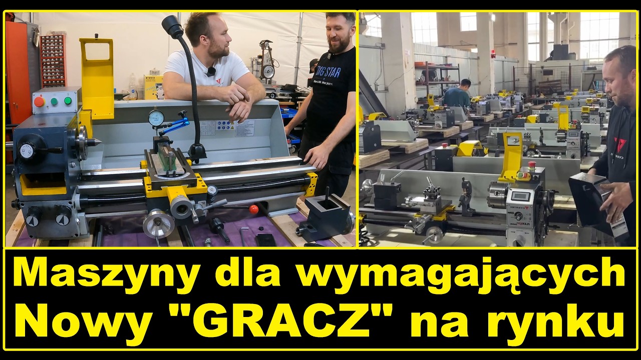 Jaką kupić Tokarkę / Frezarkę - jest nowa alternatywa maszyny wyregulowane i zmodyfikowane.