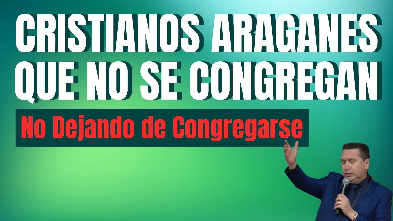 Cristianos Araganes Que No Se Congregan Pastor Gerardo Bonilla.