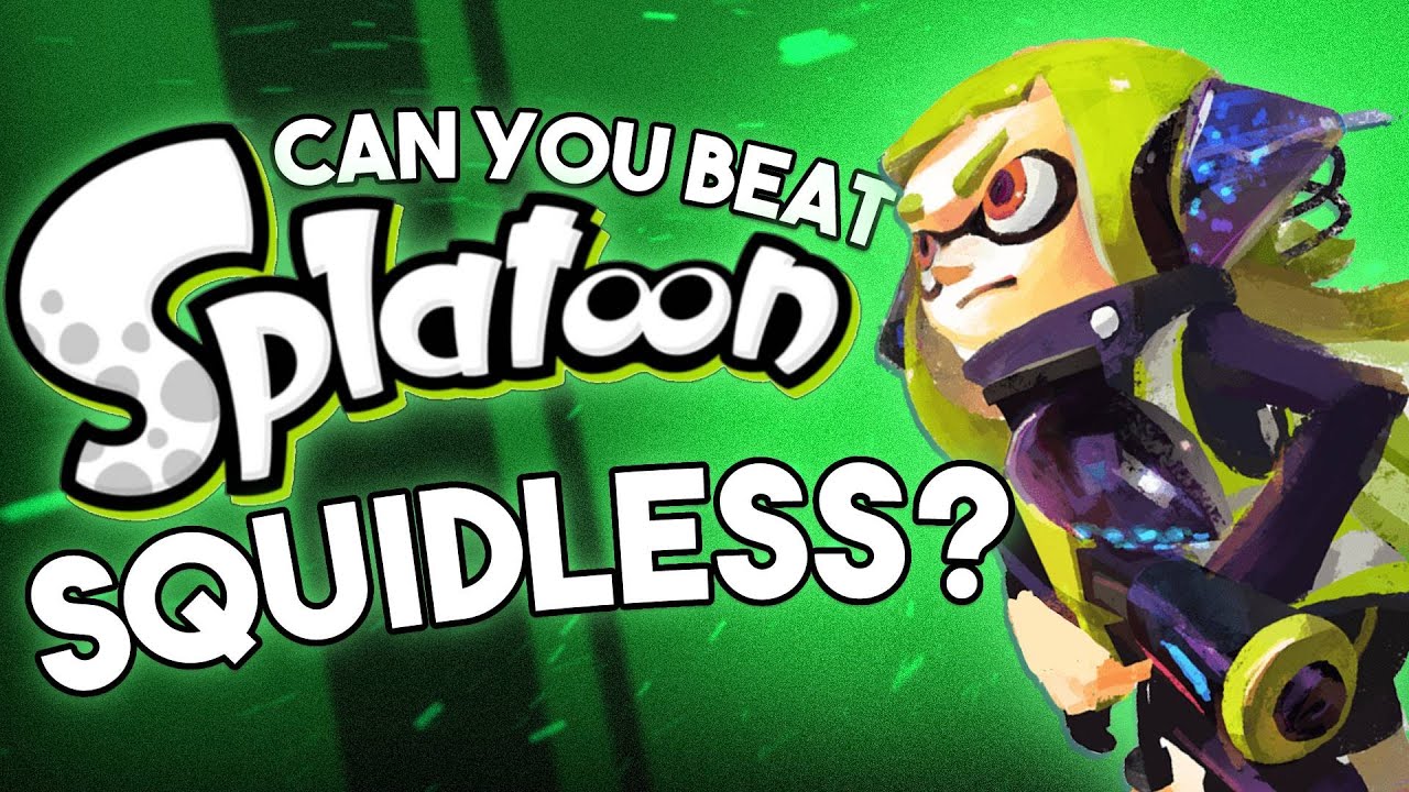 Можно ли победить Splatoon, не принимая форму кальмара?