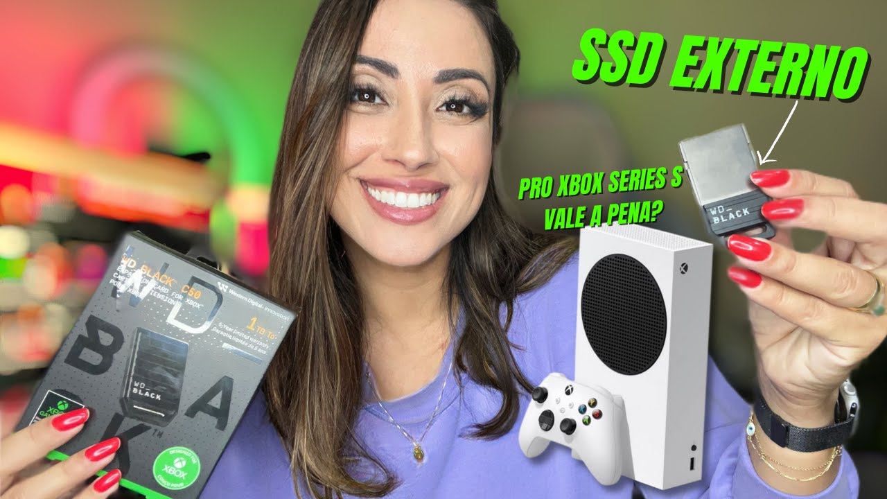 Unboxing e Teste do SSD EXTERNO WD BLACK XBOX SERIES S e X | Expansão de Memória