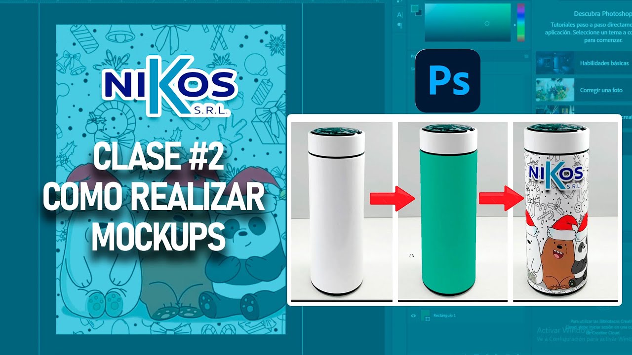 Como realizar mockups en photshop