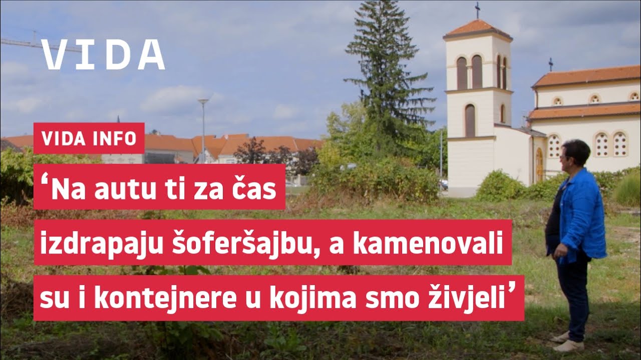 VIDA info - Kako biti Srbin u Petrinji: Nepoželjni srpski centar