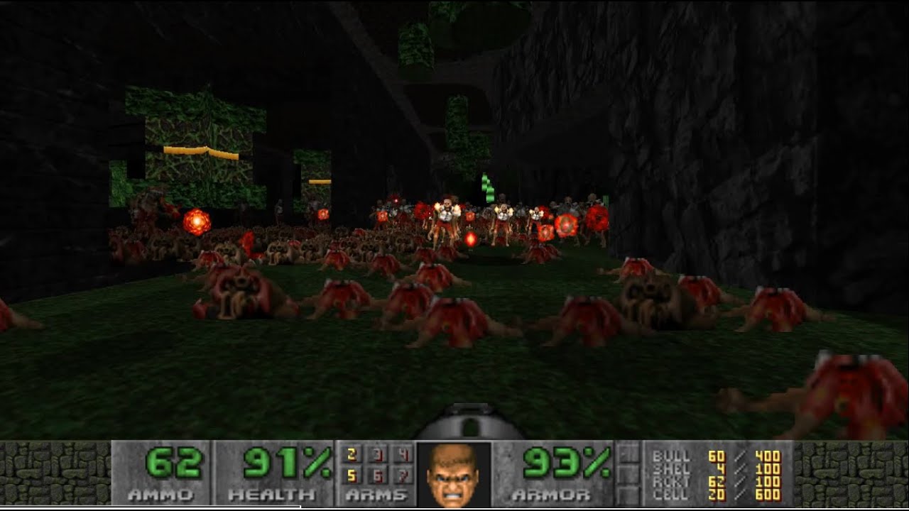 Doom II Death in Excess - Map 15 UV-MAX [TAS] in 15:57