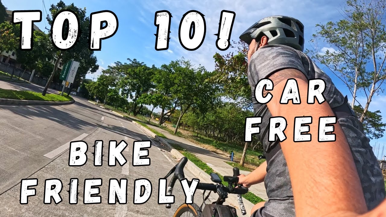 TOP 10! Bike Friendly/Car Free na lugar sa METRO MANILA