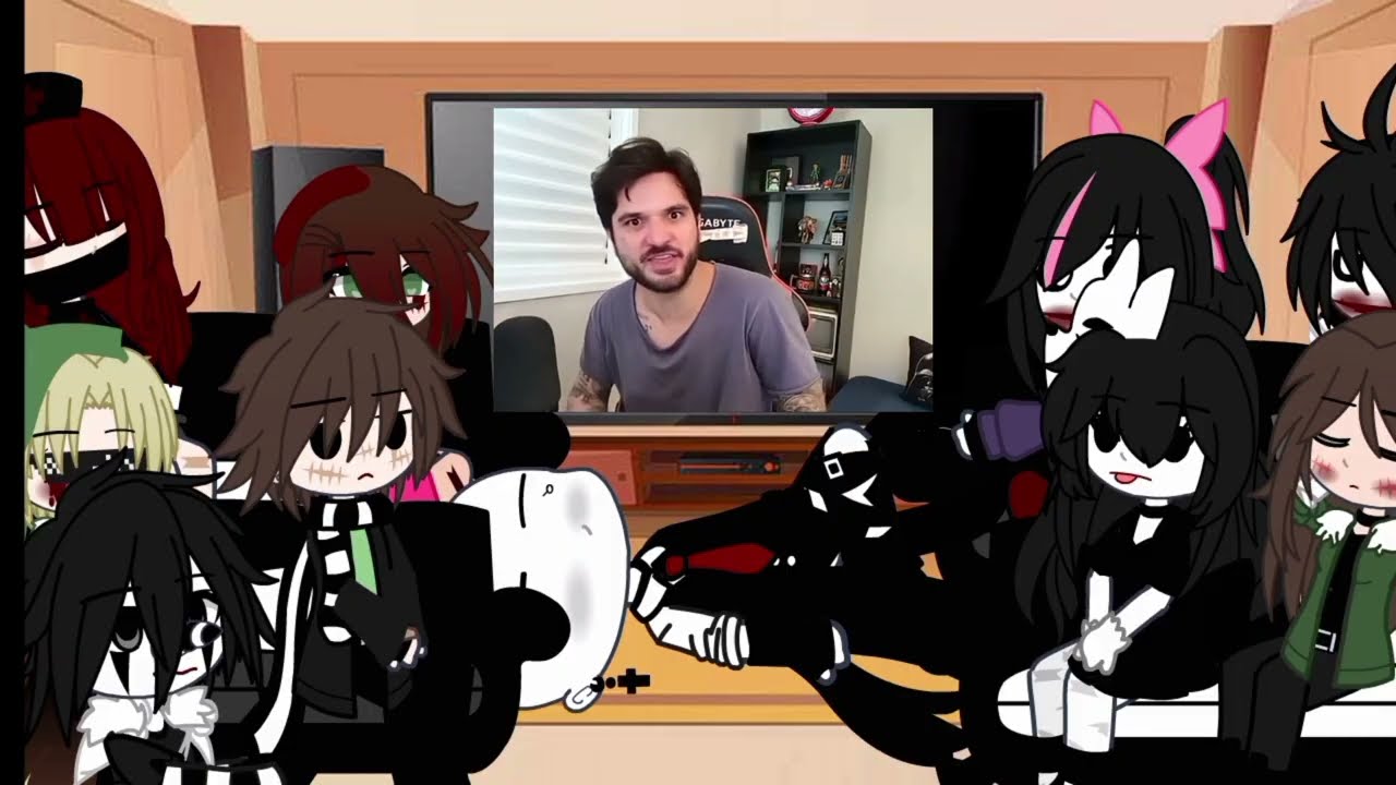||creepypastas react to jazzghost|| [parte 4]