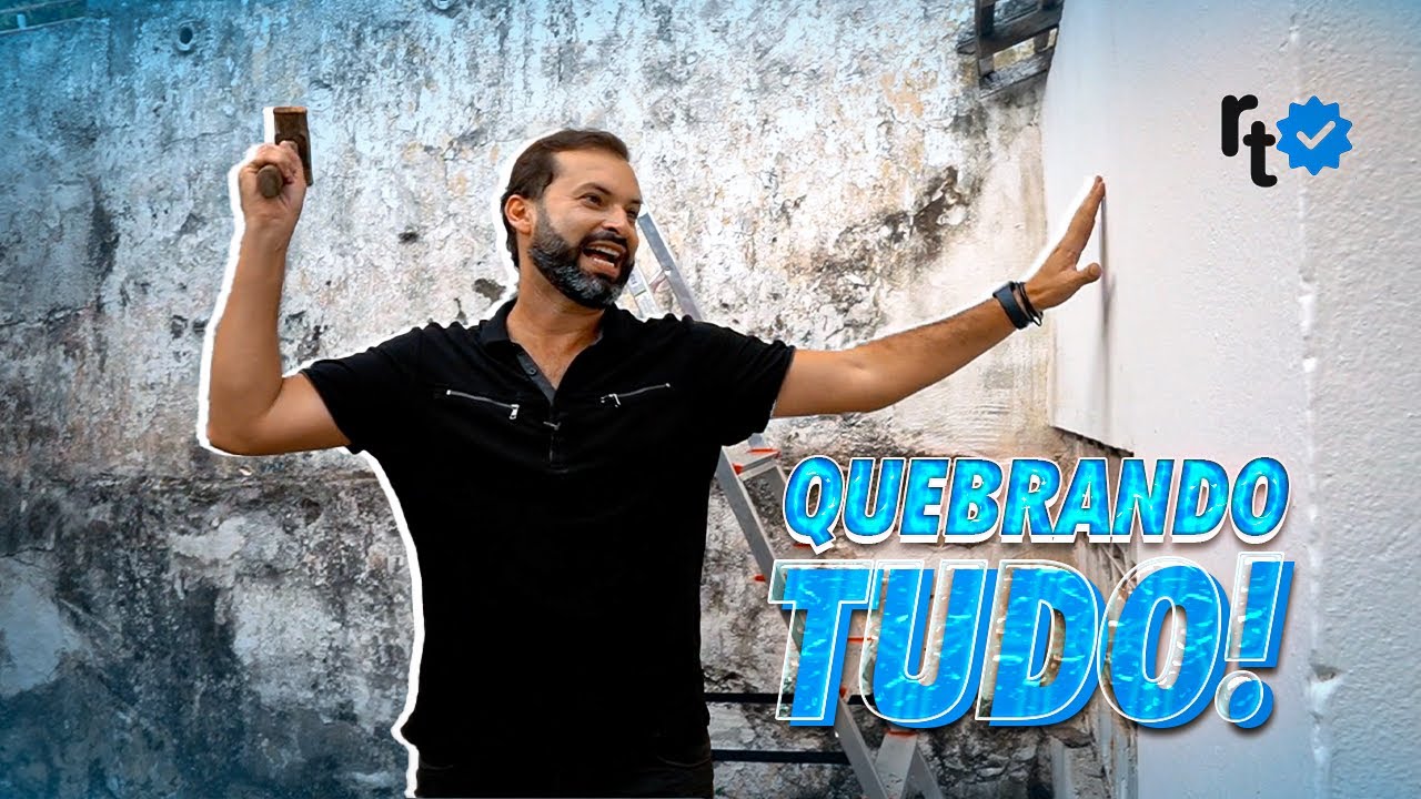Começou a destruição! O que não vai ficar... Foi pro chão. #02