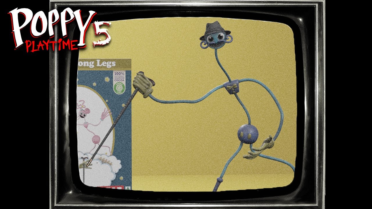 Poppy Playtime: Chapter 5 - NEW DADDY LONG LEGS Jingle & Song VHS Commercial