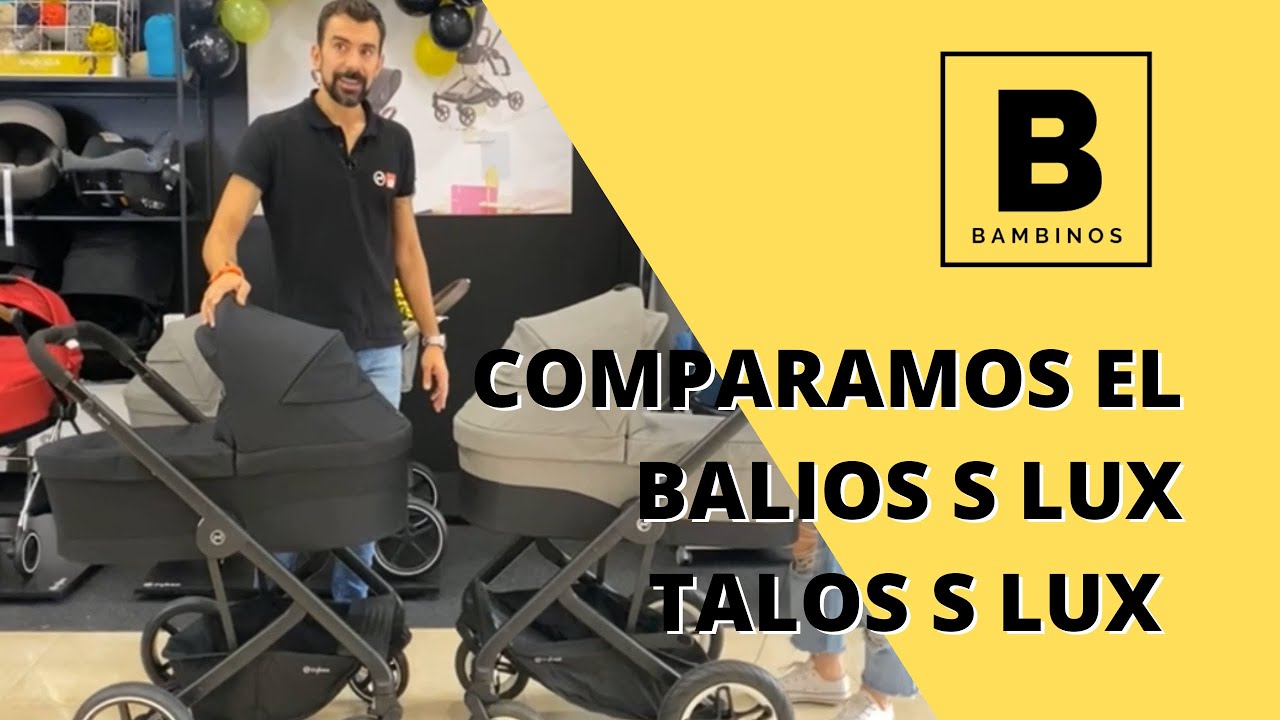 COMPARAMOS EL CYBEX BALIOS S LUX Y CYBEX TALOS S LUX | Cochecitos de bebé | Cybex |#tiendasbambinos