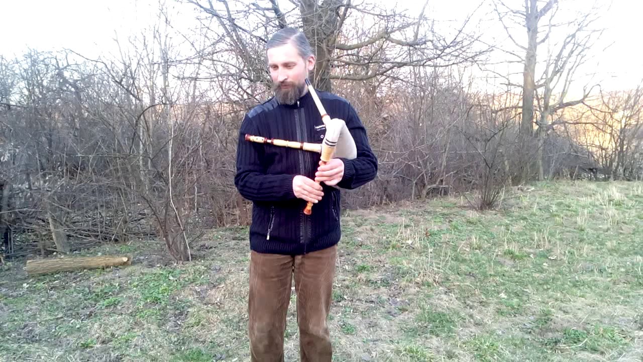 Сакпіпа (Swedish bagpipes) Jag blåste i min pipa