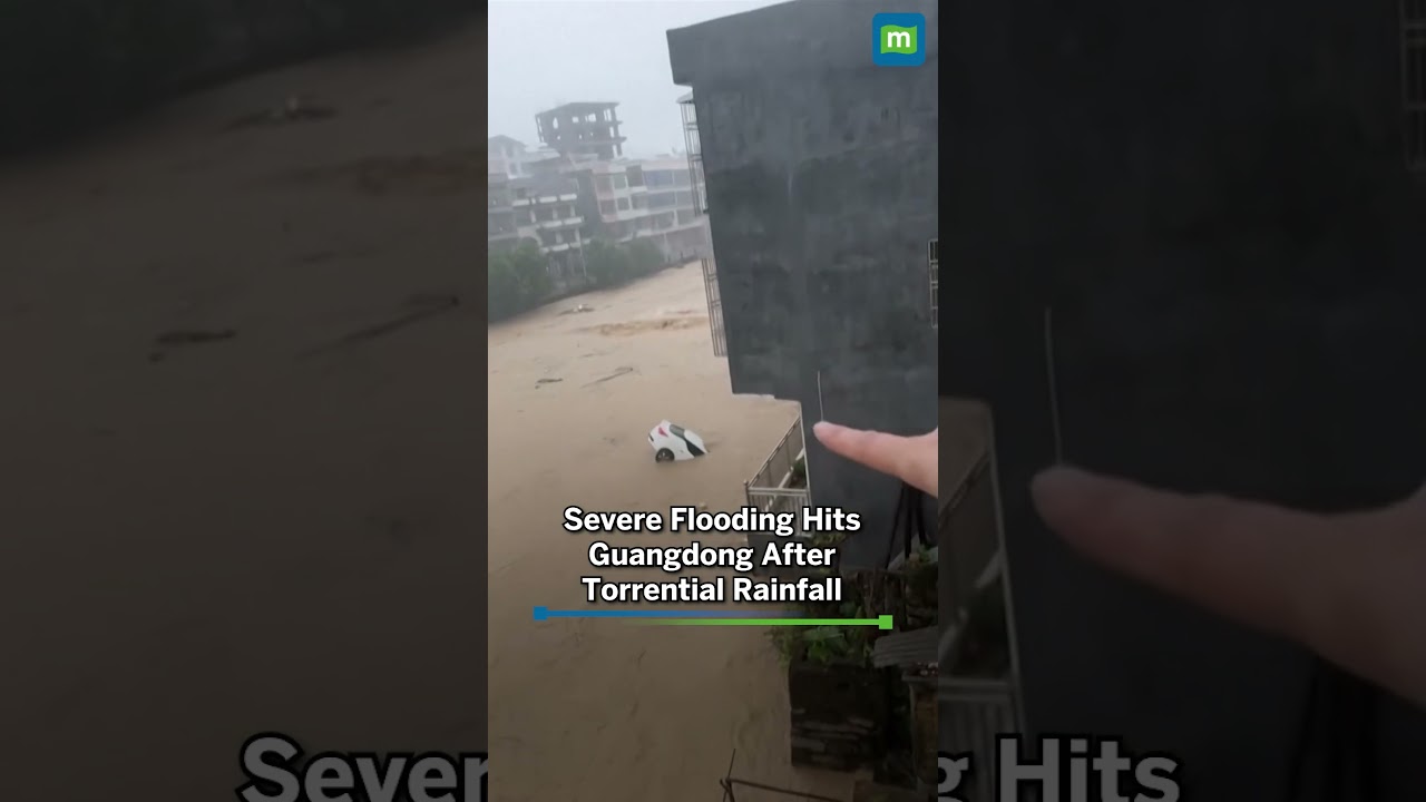 China Floods: Heavy Rains Trigger Severe Flooding in Guangdong, Thousands Impacted Amid Crisis