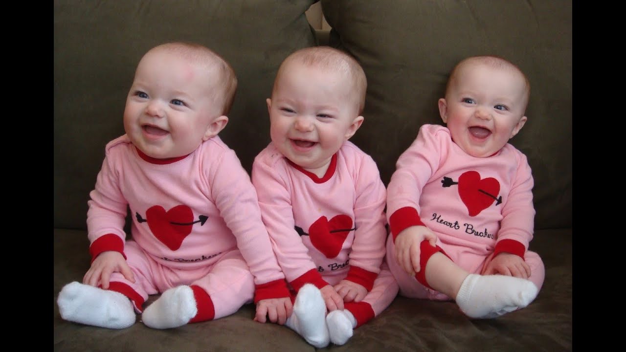 Top Funny Babies Of Triple Twins Laughing Compilation 2014 YouTube Videos