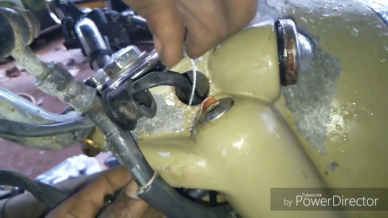Royal Enfield classic 500cc throttle cable replace