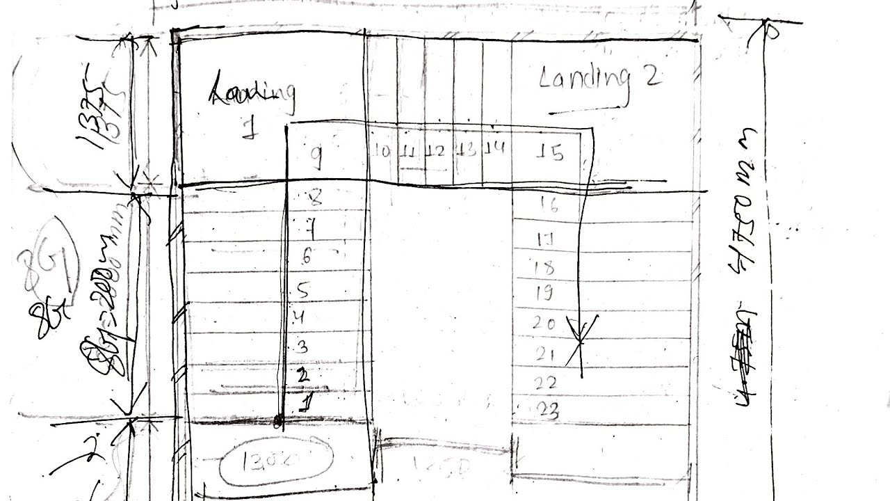 Design of Open-well Staircase | Building Technology |