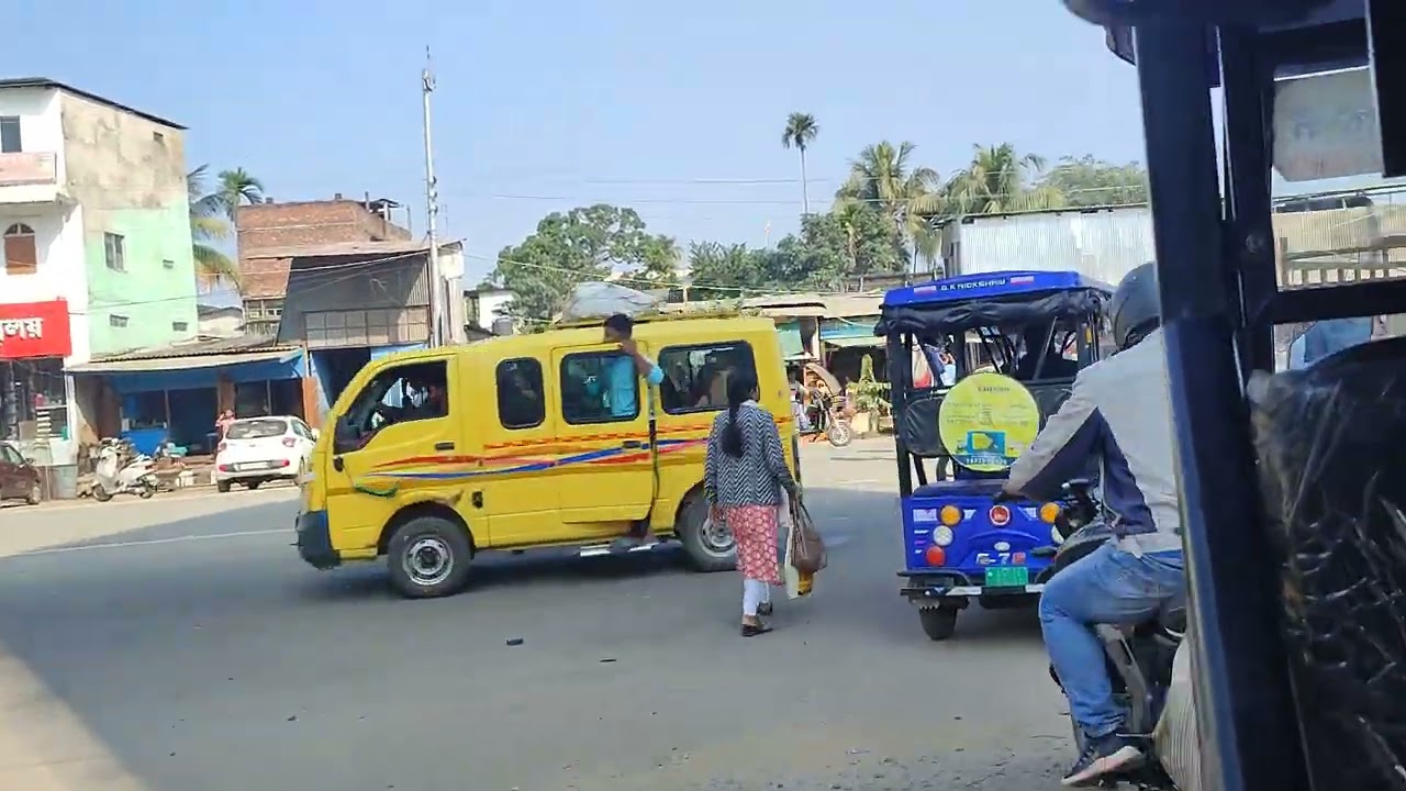 Nagaon Rickshaw Ride | Sensuwa to Center