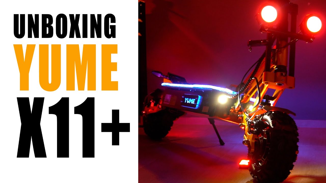YUME X11+ UNBOXING #yume #hulajnogaelektryczna