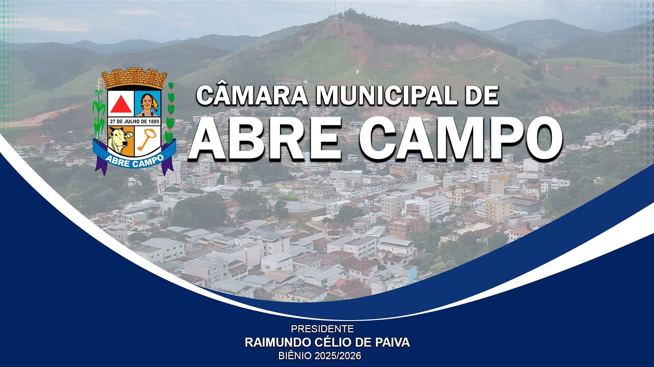 REUNI&Atilde;O ORDIN&Aacute;RIA DA C&Acirc;MARA MUNICIPAL DE ABRE CAMPO 04/02/2026
