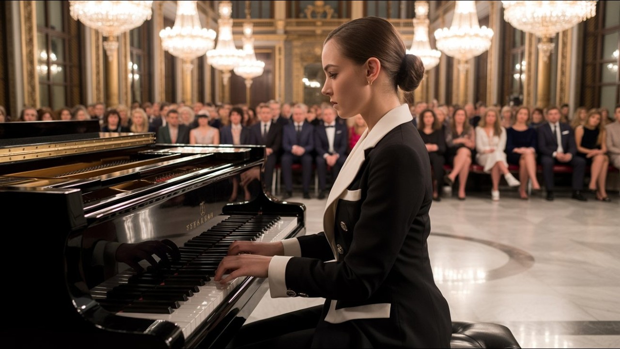 Waitress&rsquo;s Piano Performance Amazes the Wealthy Guests Beyond Words...