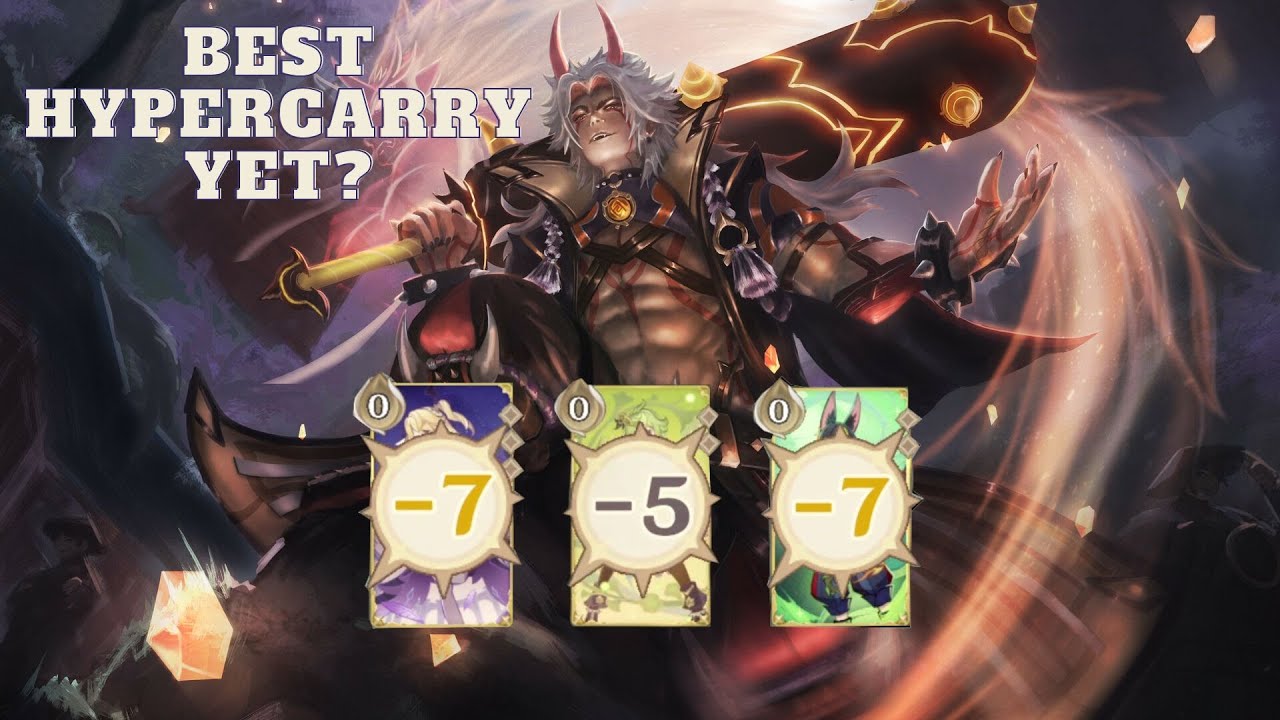 ONE-SHOTTING enemies with Itto Hypercarry in Genshin Impact Genius Invokation TCG