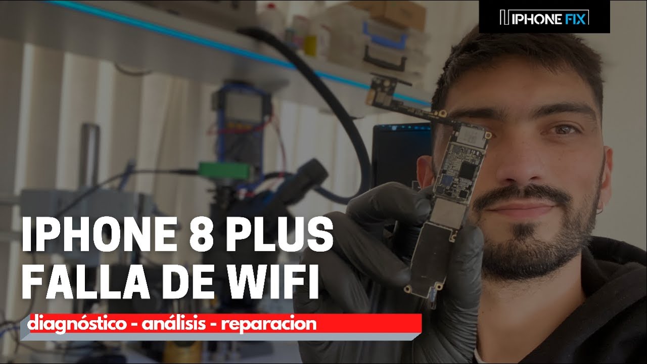 Falla Wifi iPhone 8 plus ⚠️