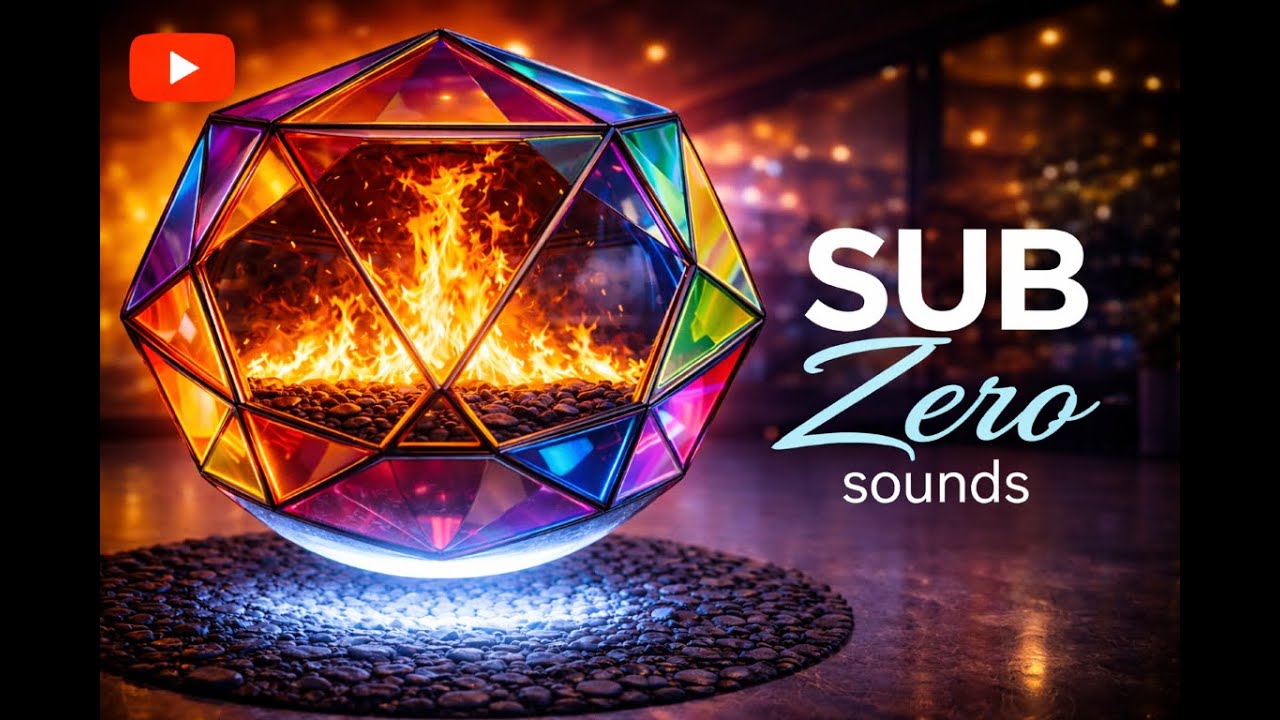 🔥 Fireplace | Chimenea | ASMR | Sub Zero Sounds