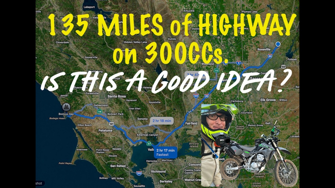Is a 300cc Dual Sport good on the highway?